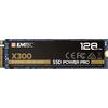 Εσωτερικός Σκληρός Δίσκος Emtec SSD M2 Nvme X300 128GB Intern